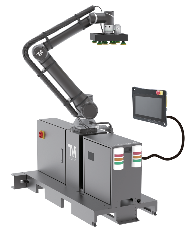 Techman Robot delivers highly reliable robot palletizing solution